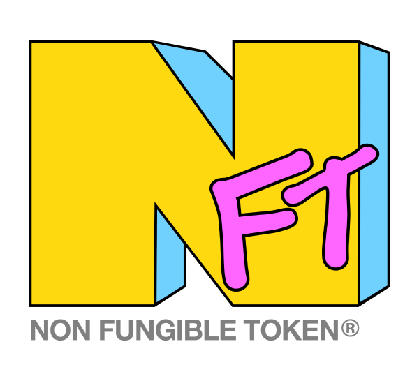 NFT design using the MTV logo. The colorway is homer based on the simpsons colorway.